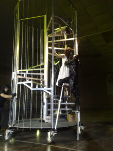 teatro de la saca Gaitana Gaitana escalera scaled